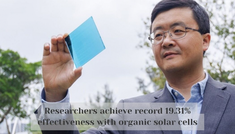 Researchers achieve record 19.31% effectiveness with organic solar cells
#solar #solartechnology #solarefficiency #solarcell #perovskite 
list.solar/news/researche…
