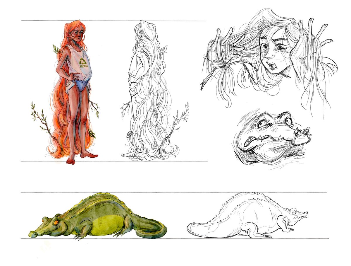 My final character design project for this semester :)