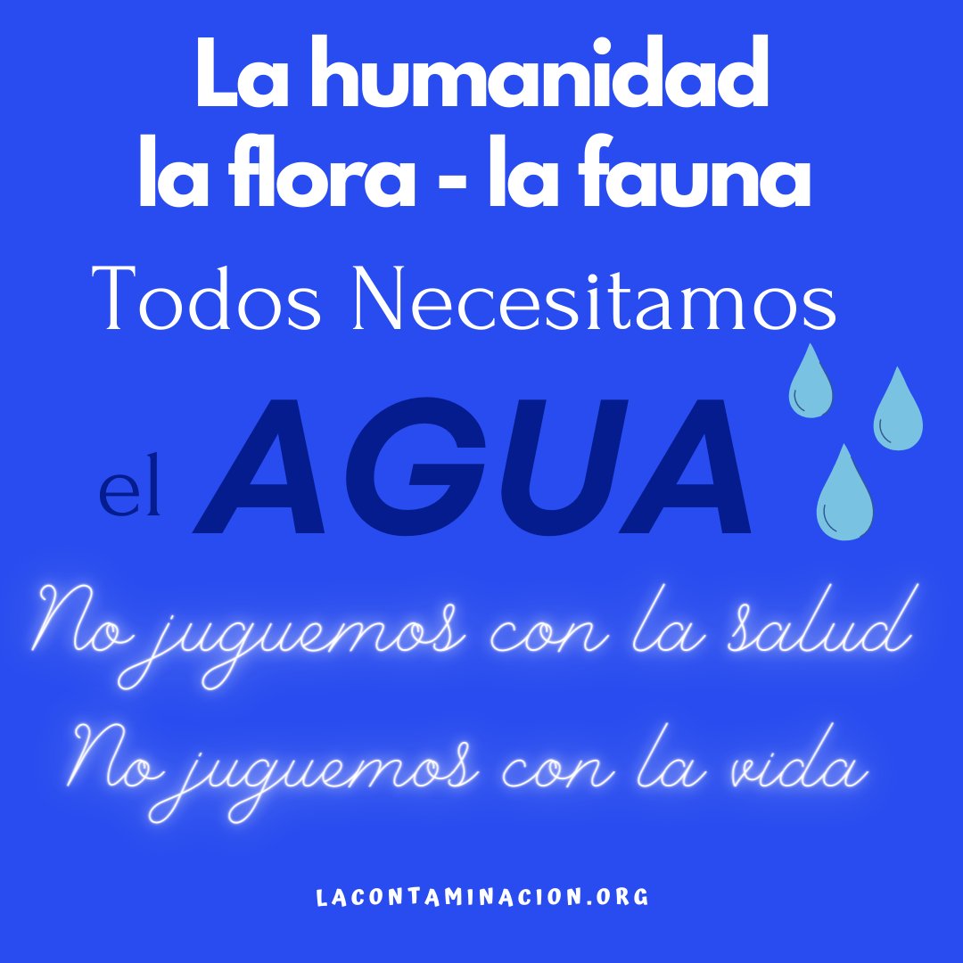 El #agua es un elemento natural esencial en la configuración de los  #ecosistemas. Todos necesitamos agua, no juegues con ella, seamos  conscientes al usarla🚹♿️🚰💦💧🚿🚽⌛️🦌🐢🦎🐄🐸🌿🌾🌳 
#humanidad #ahorrodelagua #elaguaesunbiencomun #cambioclimatico #aguaysalud #fauna #flora