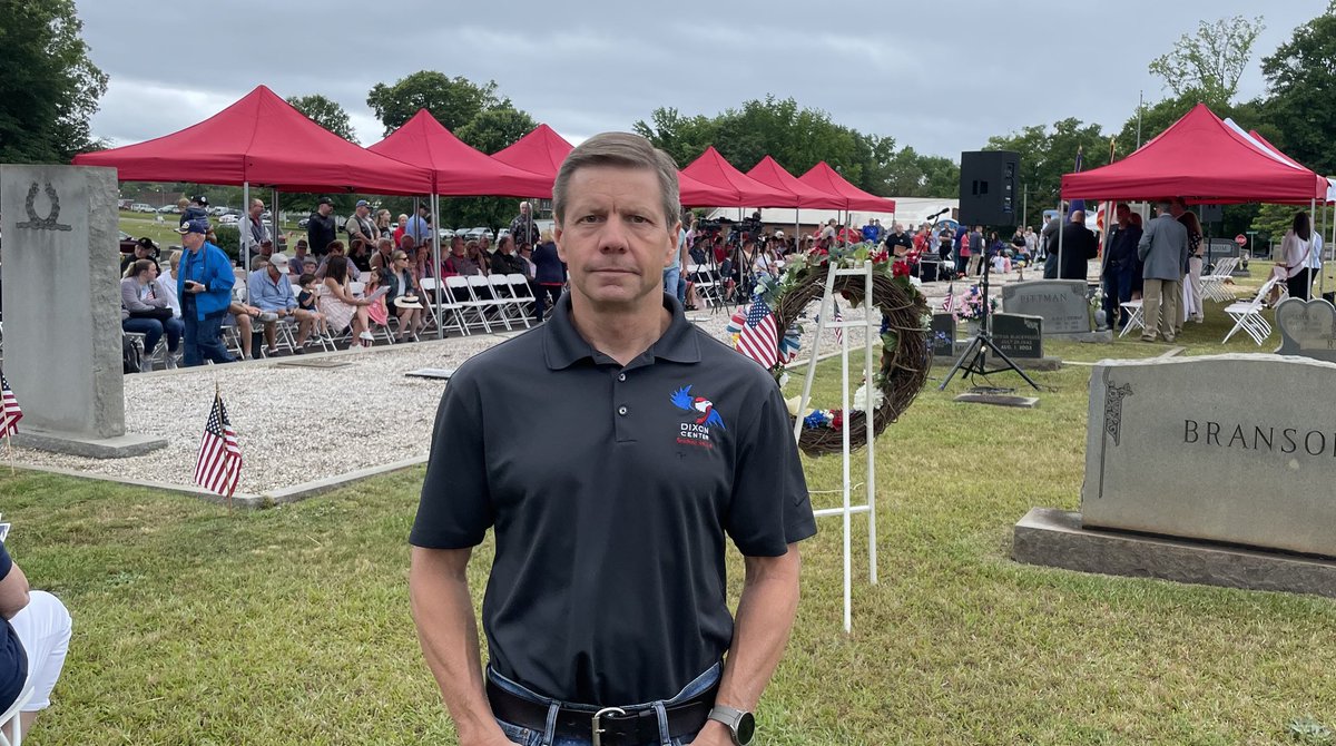 Thank you <a href="/townoffortmill/">Town of Fort Mill</a> and <a href="/AmericanLegion/">The American Legion</a> #43 for bringing us together today to honor our fallen and their families. @DixonCenterVets #MemorialDay #NeverForget