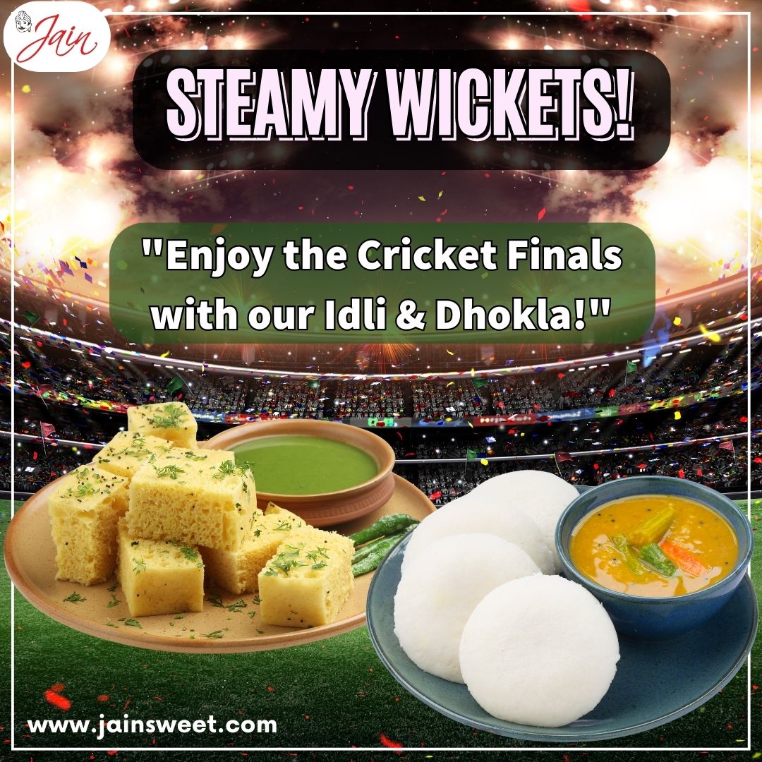Enjoy the cricket finals with our steamy meals!!

#dhokla #mumbai #foodlover #mumbaimerijaan #dhoklalover #dhoklalove #iplupdates #weekend #lassi #sweets #basundi #foodies #macrotechplanet #mithai  #idli #mangoes #msdhoni #iplfinal #mumbaifoodie #iplfinals #rasgulla #dhoklas