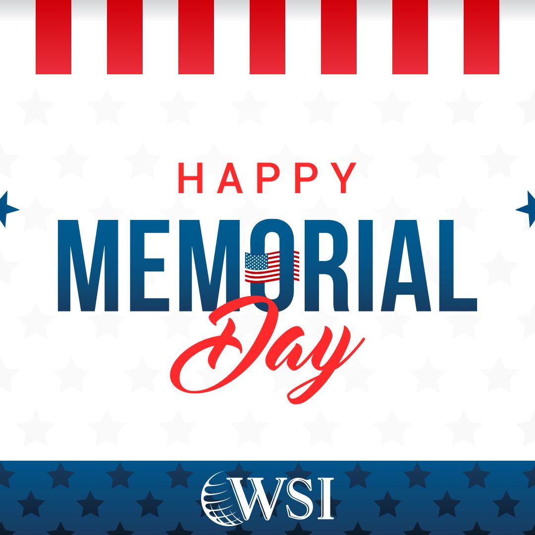 Today, we remember and honor those who made the ultimate sacrifice in service to our nation and our freedoms.

Happy #MemorialDay from #WSIOptimizedWebSolutions.