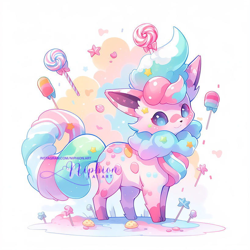 NiphionArt's tweet photo. Slurpie Adopts now available ~
Price for each:
SB: $5
MI: $5
AB: $50
Winner gets the full resolution and unwatermarked image.
~AI assisted, edited and upscaled by me :)
#AI #aiadopt #furry #fursona #animal #pokemon #kawaii #digitalart https://t.co/YKNE0ai3Qu