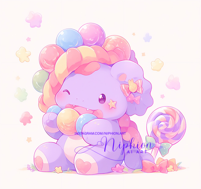 NiphionArt's tweet photo. Slurpie Adopts now available ~
Price for each:
SB: $5
MI: $5
AB: $50
Winner gets the full resolution and unwatermarked image.
~AI assisted, edited and upscaled by me :)
#AI #aiadopt #furry #fursona #animal #pokemon #kawaii #digitalart https://t.co/YKNE0ai3Qu