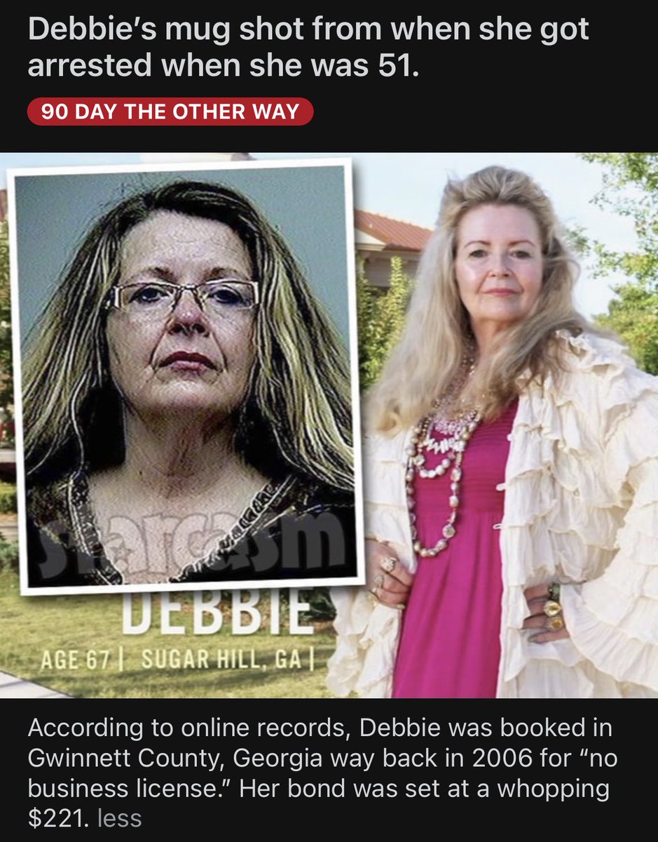 Maybe Debbie shoulda been on #loveafterlockup instead (I’m only teasing!) #90DayFiance #90dayfiancetheotherway #90DayFianceTellAll