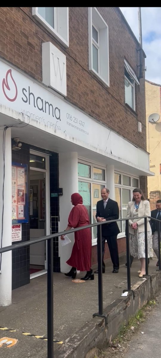 Wonderful to welcome His Royal Highness The Duke of Edinburgh to the Shama Women’s Centre, Leicester  @shamawomenscentre
#ShamaWomensCentre #RoyalVisit #DukeOfEdinburgh #HisRoyalHighness #RoyalFamily #LeicesterCommunity 
@theroyalfamily @BagshotPark 

highsheriffleicestershire.com/royal-visit-to…