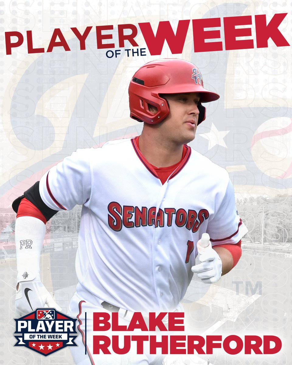 HbgSenators's tweet photo. Congratulations to Blake Rutherford who was named Eastern League Player of the Week! 
Blake hit .522 with 1 HR, 5 RBI, 5 R from 5/22 - 5/28. https://t.co/JA5yLsKK3C