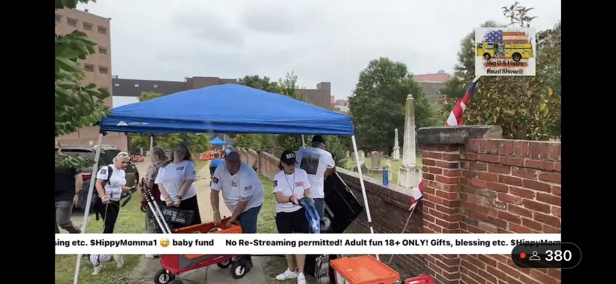 edtvnow's tweet photo. MasterGrifter’s on a mission? #1776RM #streamerwarz #modtheprob  #holdtheladrwn
#J6prisoners #EvictFreedomCorner https://t.co/PXGsG4BCTg