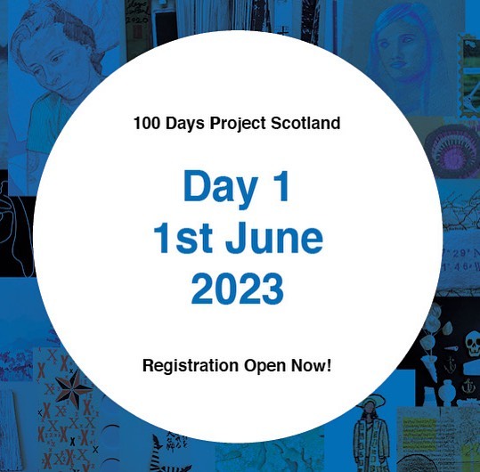 RandomlyGen's tweet image. Registration for #100DaysProjectScotland is open! 
100daysscotland.co.uk/2023-exhibitio…