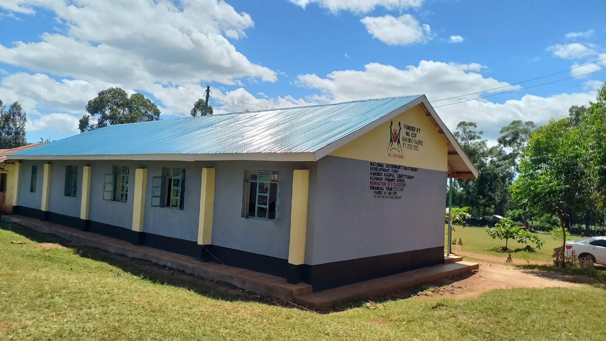 In line with my pledge to transform the face of our schools, I today presided over the launch of refurbished classrooms in Kojwach and Kotienditi Primary Schools. The MCA’s from Kojwach &amp; Kabondo West wards were in attendance.

*#SomoKodDongruok*
*#WhatGetsMeasuredGetsDone*