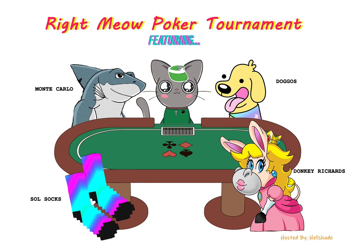 Right.meowⓛ ω ⓛ (@rightmeownfts) on Twitter photo Poker Tournament This Sunday 🔥
We will be using the ClubGG app so make sure to download and join! Club ID is : 708798
And password is :Collab55
See ya there !
<a href="/MonteCarlo1865/">ClubMonteCarlo | Currently Minting</a>
<a href="/TheDnkyRichards/">The Donkey Richards NFT</a>
<a href="/SolSocksDAO/">SolSocksDAO</a>
<a href="/DoggosNFTs/">Doggos 🐶🦴</a> Poker Tournament This Sunday 🔥
We will be using the ClubGG app so make sure to download and join! Club ID is : 708798
And password is :Collab55
See ya there !
<a href="/MonteCarlo1865/">ClubMonteCarlo | Currently Minting</a>
<a href="/TheDnkyRichards/">The Donkey Richards NFT</a>
<a href="/SolSocksDAO/">SolSocksDAO</a>
<a href="/DoggosNFTs/">Doggos 🐶🦴</a>