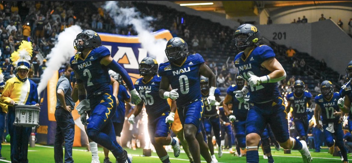 Thank you <a href="/CoachRudyG/">Coach Rudy Griffin</a> for the camp invite! <a href="/NAU_Football/">NAU Football</a>