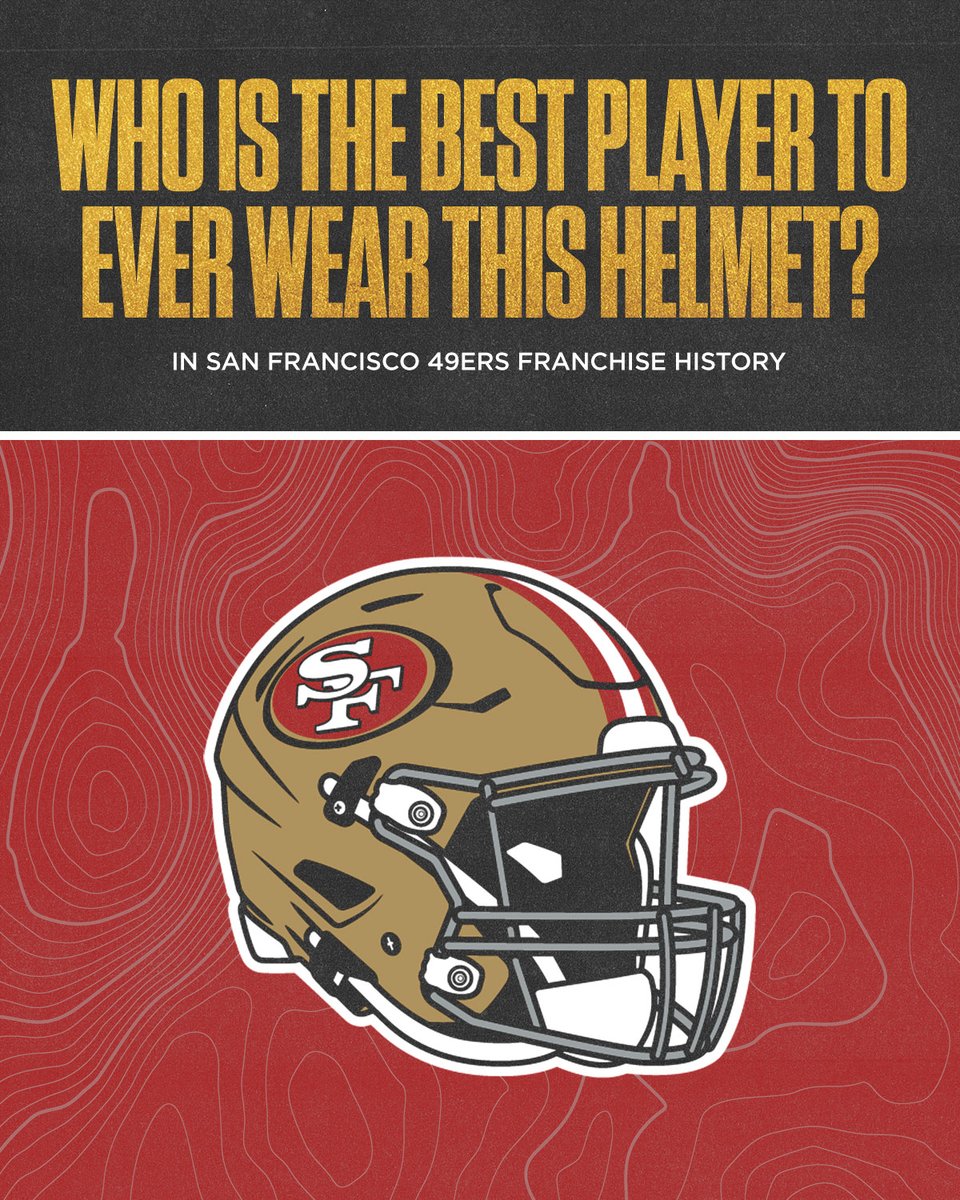 Sunday Night Football on NBC (@snfonnbc) on Twitter photo The 49ers have had no shortage of historically great players. 🏈
YOU decide. #FTTB The 49ers have had no shortage of historically great players. 🏈
YOU decide. #FTTB