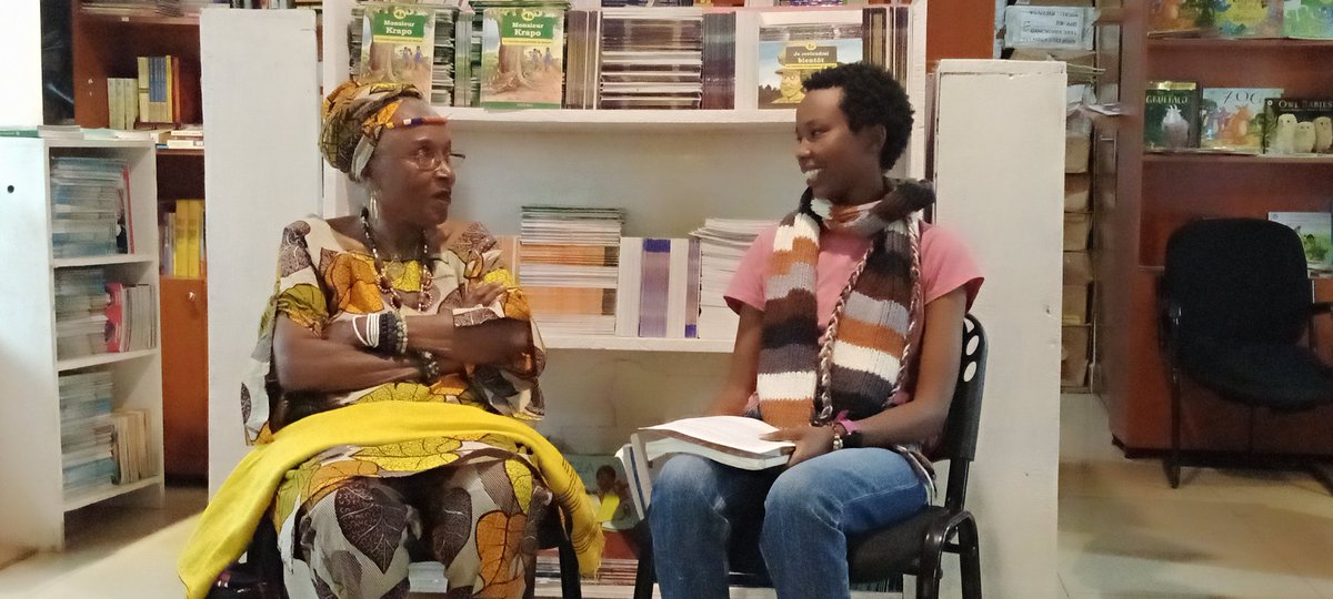 Happening now @MamaOneAfrica discussing her book #Returninghome