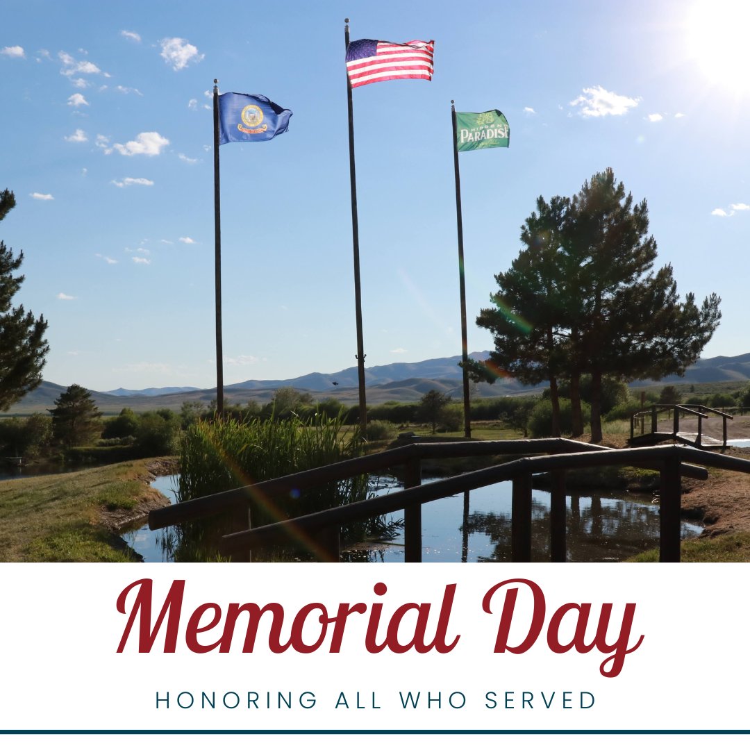 Today, we remember and honor all who served our country.

#camprainbowgold #crg #memorialday