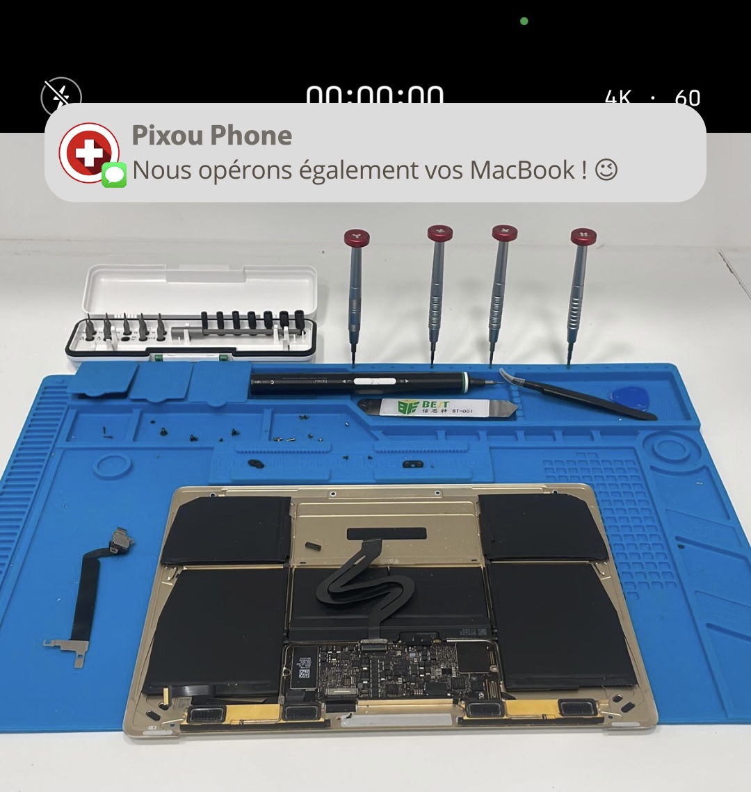 PixouPhone's tweet photo. Une panne au niveau de votre Macbook ?

Ou le réparer à votre avis ?
Bah oui, c'est chez PixouPhone.

N'oubliez pas,
A tous les coups, Pixou vous sauve le coût. 😊

#MacBook #repairmacbook ##reparationordinateur #rapide #ecrancassé #batteriehs #changementecran #changementbatterie https://t.co/RZO2QCqanA