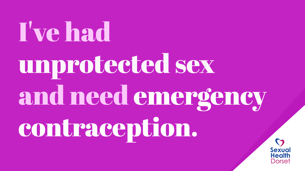 For Emergency Sexual Health in Dorset - information on options available to you: 
sexualhealthdorset.org/find-service/e…
Unsure what service you need? Call: 0300 303 1948 
#contraception #dorset #sexualhealth