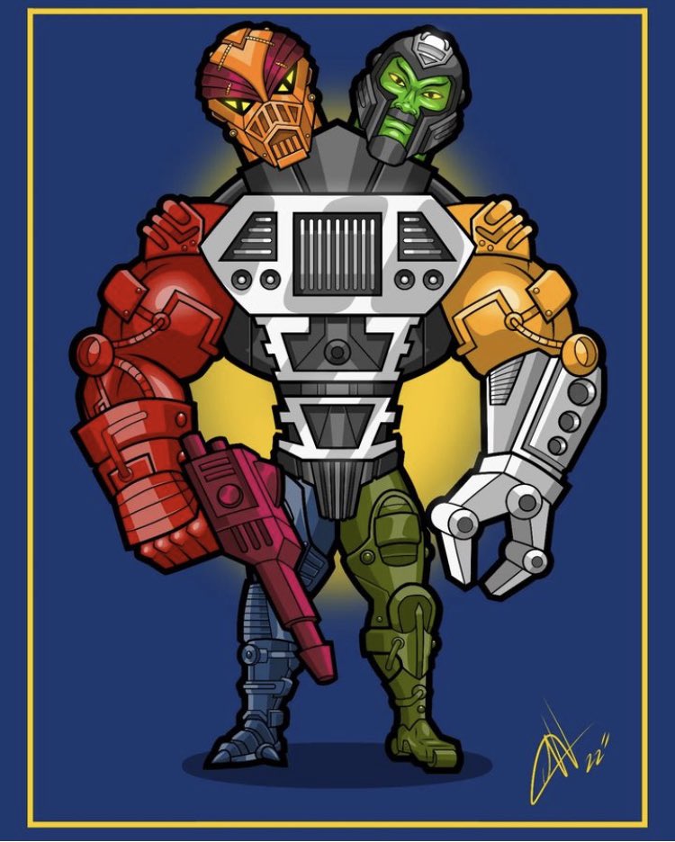 MOTUdrawing's tweet photo. Week 214 of the #motudrawingchallenge
💥Multi-Bot!
May 21 - 29, 2024
Artwork by
@McGintyStudios X 2
@lawtonbennie
@batbomb82
#mastersoftheuniverse #heman #multibot #motu #80s #80stoys https://t.co/5XcGM8Wwyq