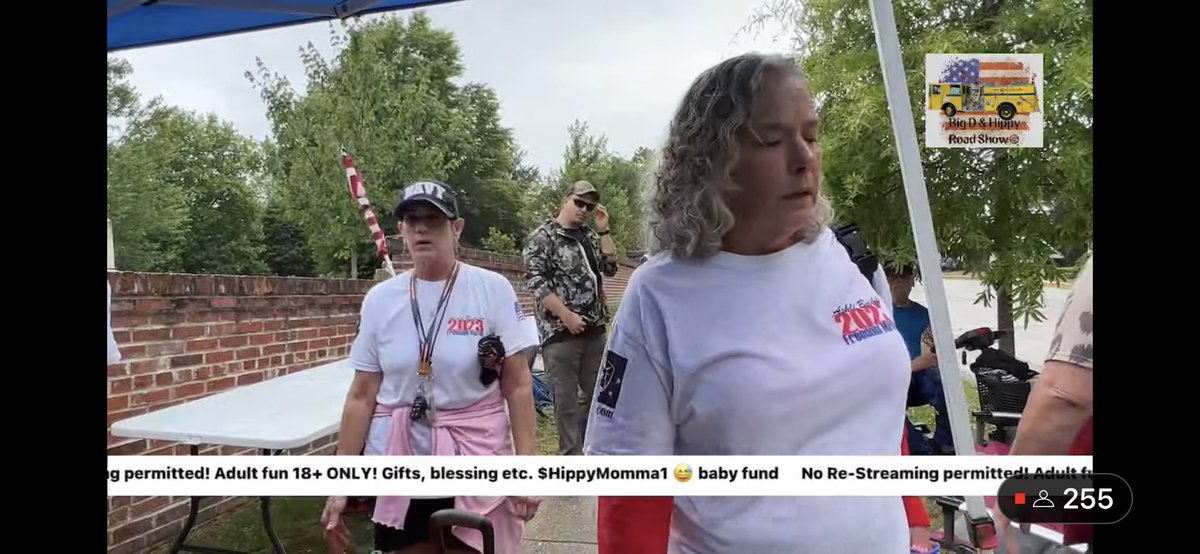 edtvnow's tweet photo. Build a wall just to look around it. Micki’s here. #1776RM #streamerwarz #modtheprob  #holdtheladrwn
#J6prisoners #EvictFreedomCorner https://t.co/DgvAHhxMx3