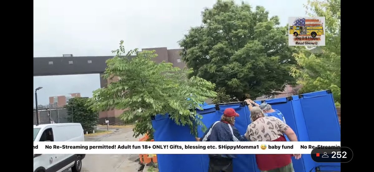 edtvnow's tweet photo. Build a wall just to look around it. Micki’s here. #1776RM #streamerwarz #modtheprob  #holdtheladrwn
#J6prisoners #EvictFreedomCorner https://t.co/DgvAHhxMx3