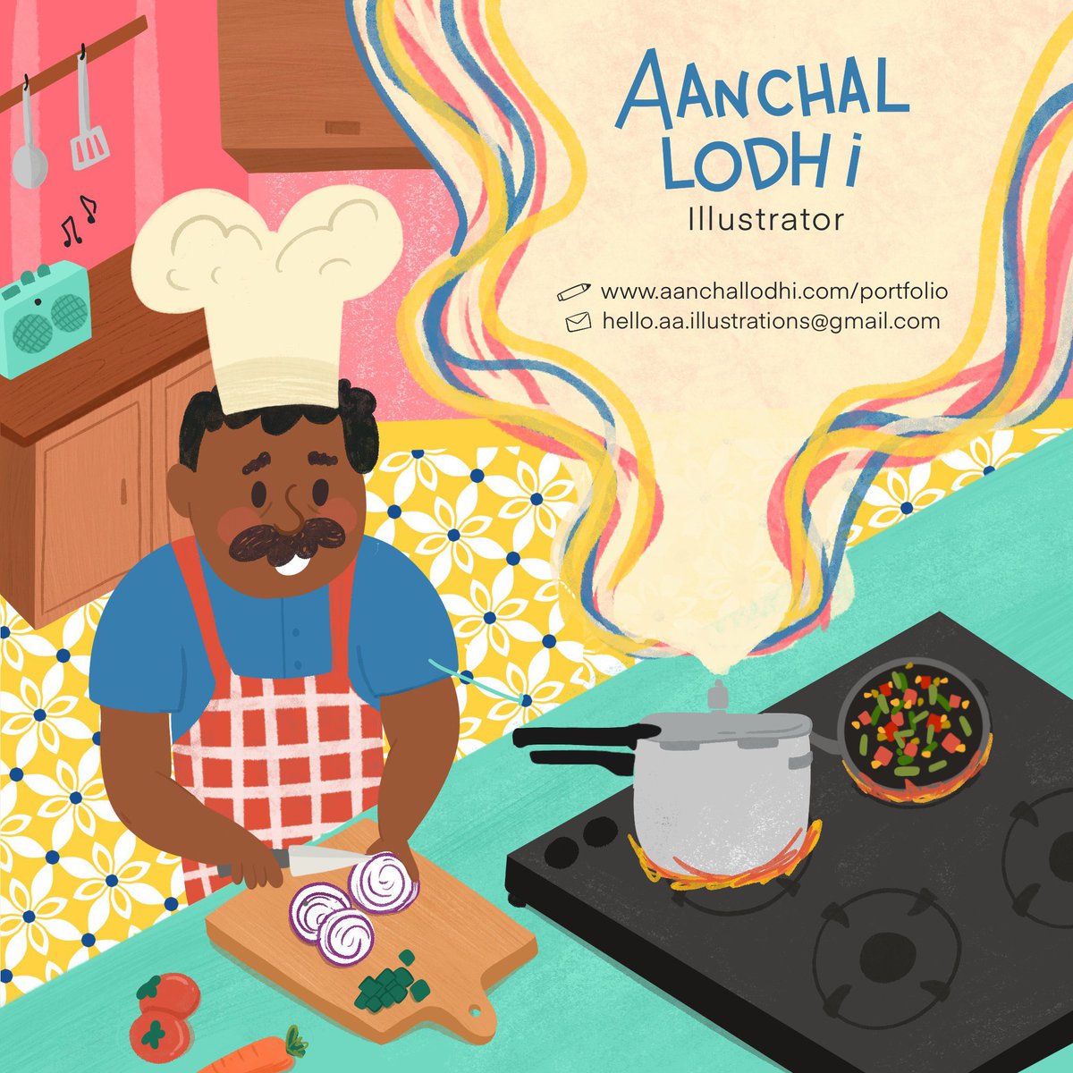 by_aanchal's tweet photo. @inkyelbows I'm Aanchal, a kidlit illustrator from Delhi, India. I love creating whimsical colourful illustrations. Currently seeking representation for Picture Books
✨ https://t.co/V8b6ERIEmw
💌 Hello.aa.illustrations@gmail.com https://t.co/I62TX3jQUg