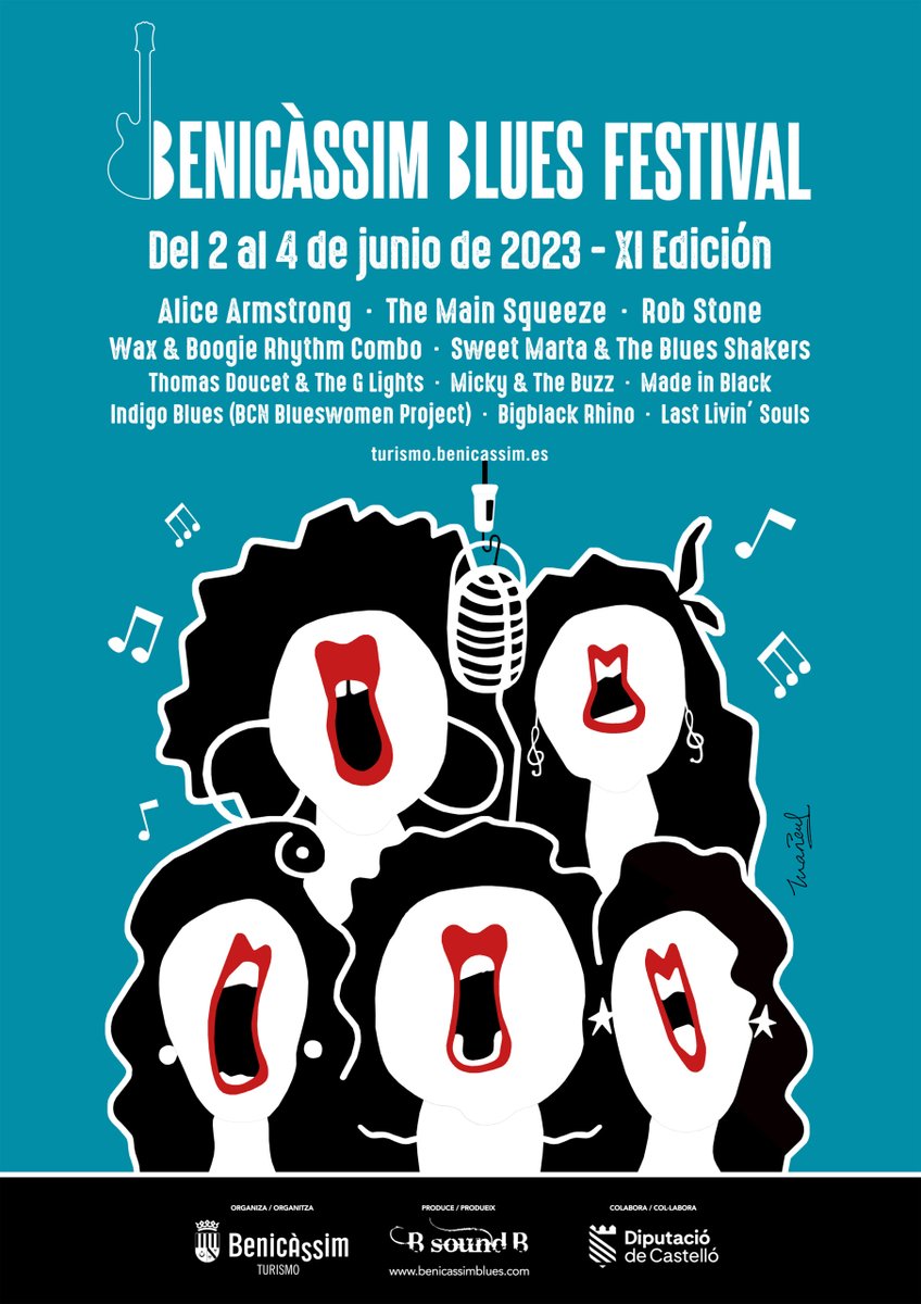 🎙 ¡Empezamos la cuenta atrás para el Benicàssim Blues Festival!
📆 Del 2 al 4 de junio, en las calles de Benicàssim.
📍 Ya podéis consultar toda la programación en nuestra web
👉 todobenicassim.com
