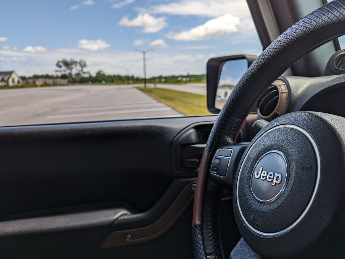 A Jeep, a teenager, sunny holiday off, and an empty parking lot. Great day to teach a kid to drive. Wish me luck. 🤞

#newdriver #jeep #Jeeplife #jeepwrangler #jeepbeef #jeeps #jeepnation #jeeplove #jeepjk #jeepin #JeepFamily #jeeper #Jeeping #jeepthing #jeepers #jeeprubicon