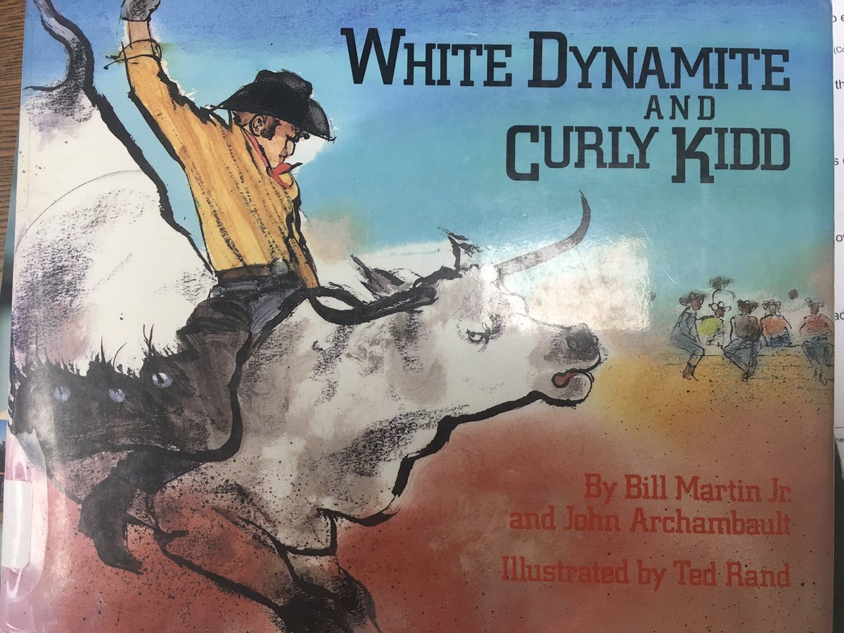 I read White Dynamite and Curly Kidd to my class in preparation for our upcoming literacy night. Getting them into the Cowpoke spirit!
#SJCSReads