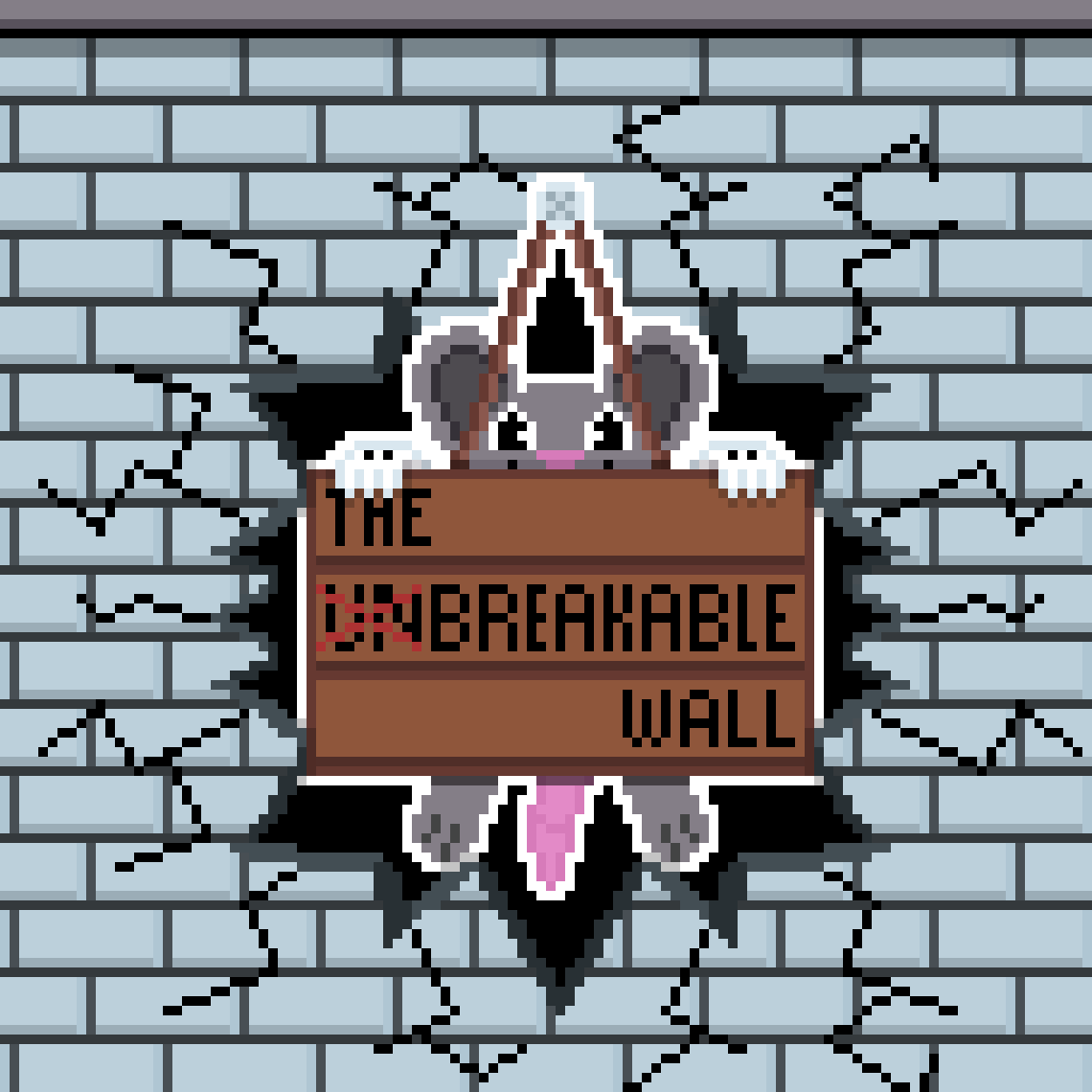 gabs_thefox's tweet photo. #pixel_dailies #pixelart #BreakableWall @Pixel_Dailies https://t.co/0g9VfqgSjp