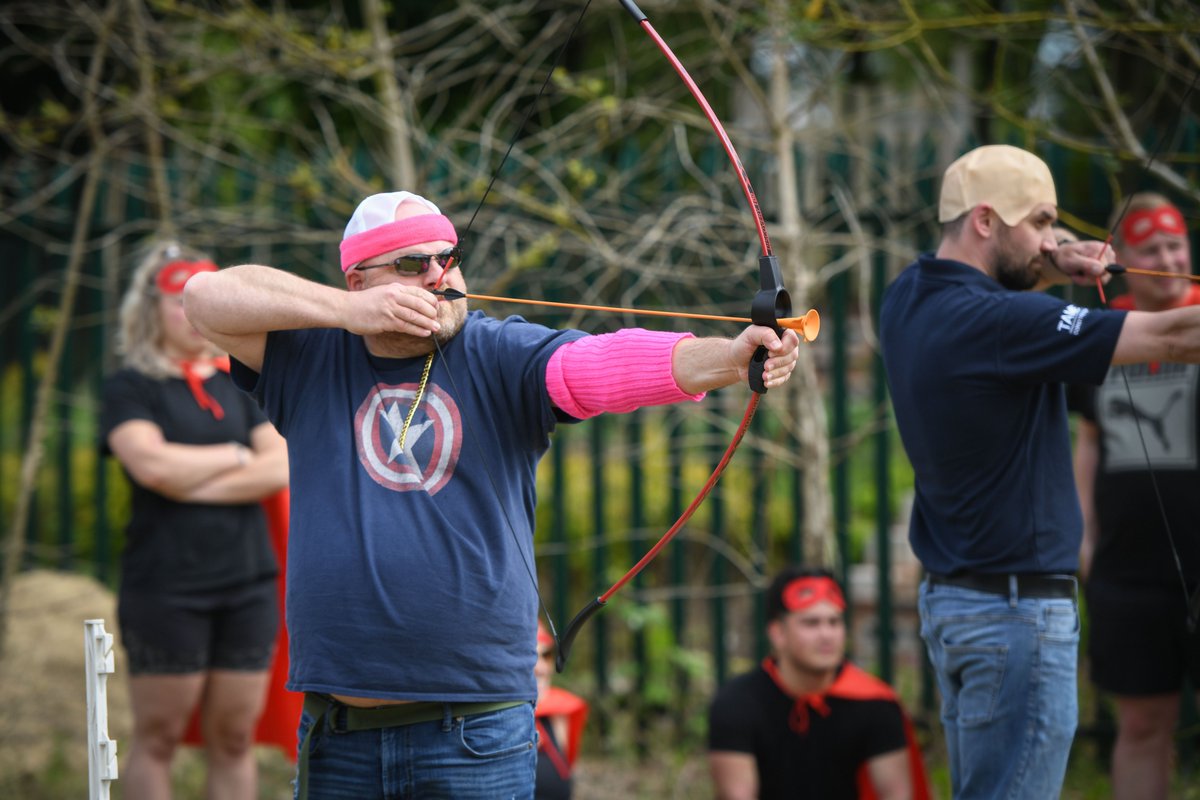 The Retro Games were a hit, especially our thrilling 'field' events! Archery and Netball Goal Shooting put each team's aim and precision to the test, and it was absolutely fantastic! 
#networkingevents #teambuilding #wellbeingintheworkplace #inspireactivity