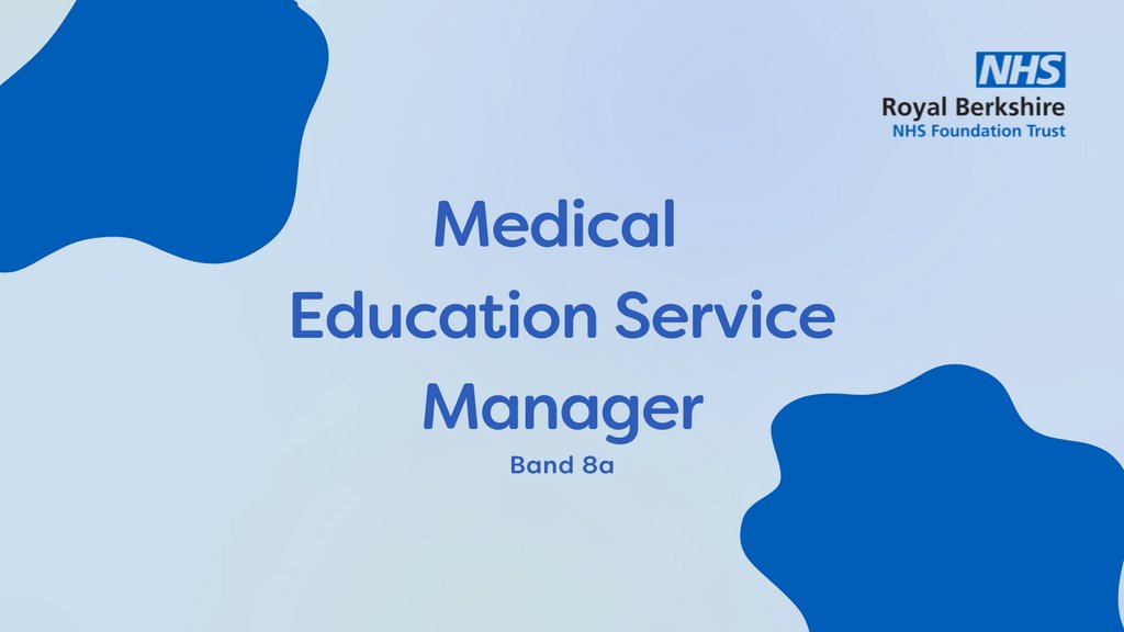 We're looking for a Medical Education Service Manager! This really exciting role will see the successful candidate work closely with the Director of Medical Education to influence, develop and drive medical education strategy in the Trust. Apply here now: bit.ly/43o1iZA