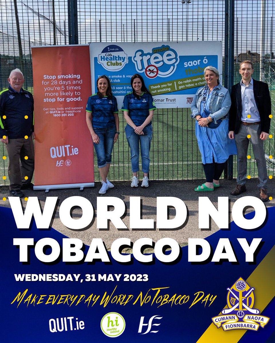 🙌🙌 It was great to have the @HSELive @HSEQuitTeam out in the club today ahead of World No Tobacco Day on Wednesday 

The healthy club team was at hand to outline the roll out of our Smoke Free Club project 💪💪