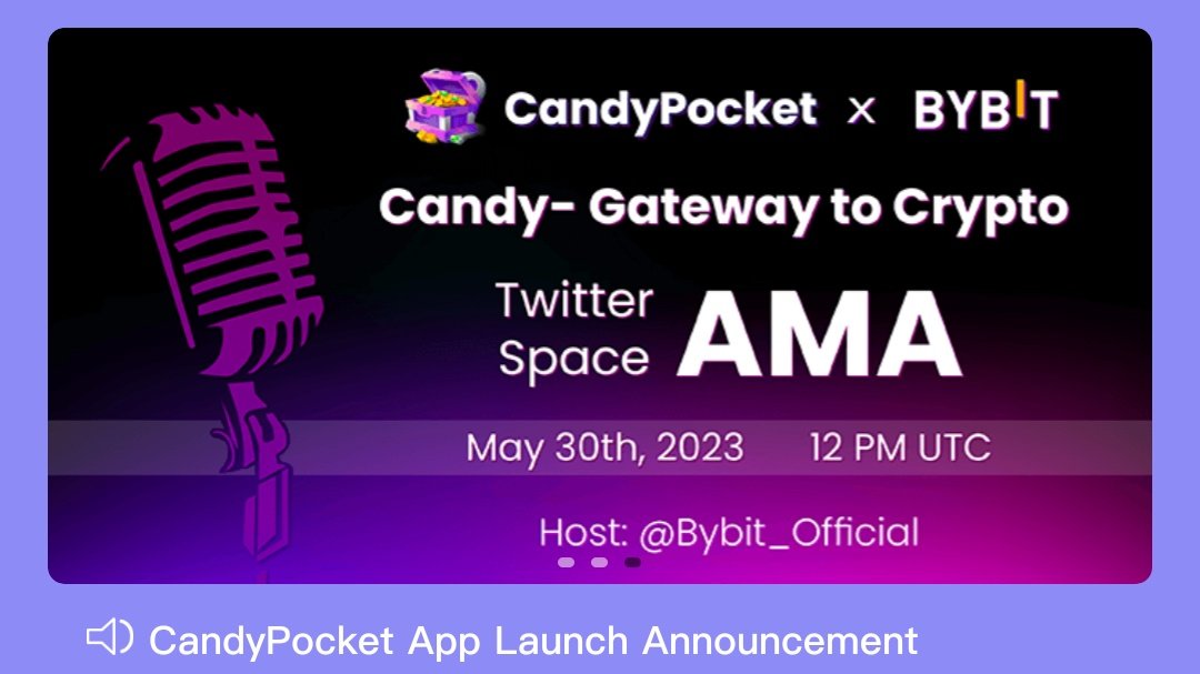 immortal_ab's tweet photo. #AMA with Bybit × Candy Token giveaway
@candypocketio @Byb https://t.co/3CEg9HehMQ