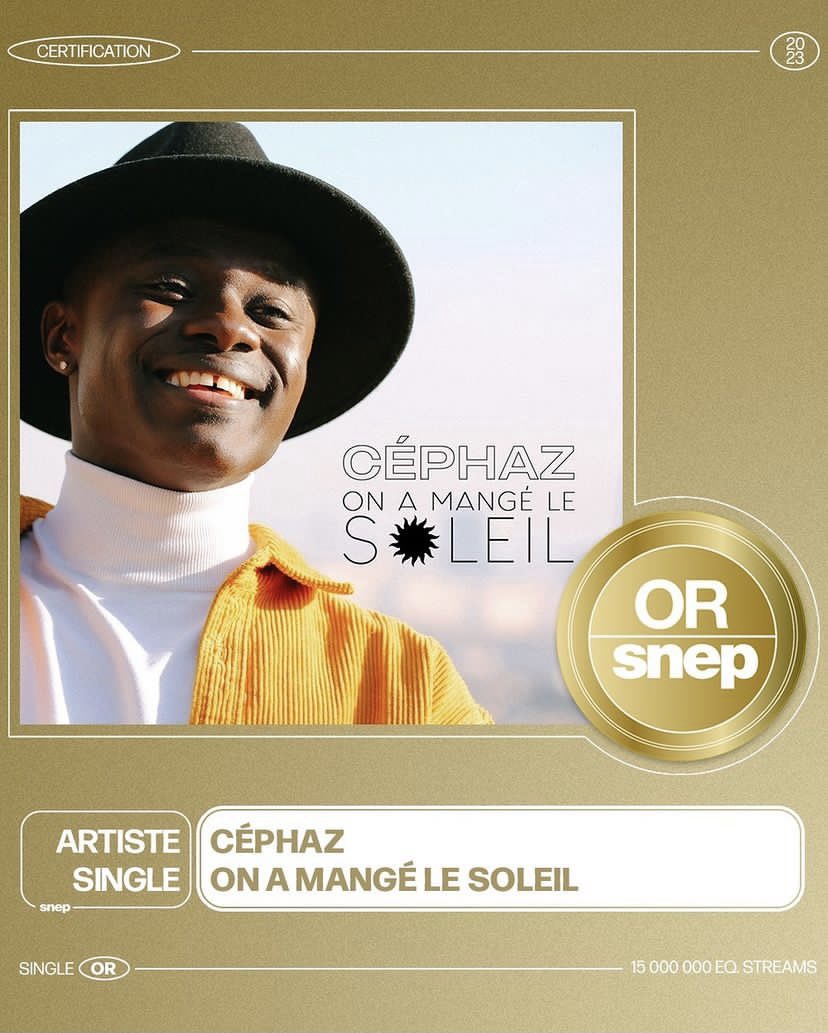 La nouvelle tant attendue ! Le single d’or, le premier d’une longue série, elle est à vous. Merci à mes équipes @elpmusiconsulting @playtwolabel <a href="/scopitonemedia/">SCOPITONE (media)</a> vous.
Mais surtout merci à vous mon public sans qui rien de tout cela ne serait possible 📀❤️☀️