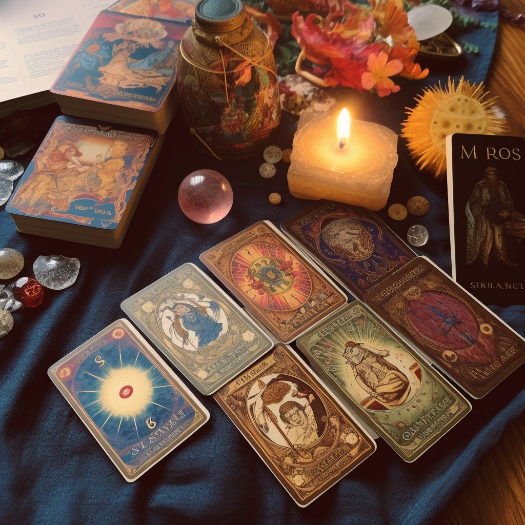 🔮📚 Expand your knowledge of divination with tarot cards. Unlock the mysteries of the archetypes, delve into the depths of your subconscious, and gain profound insights into your life's journey. #TarotMagic #DivinationTools