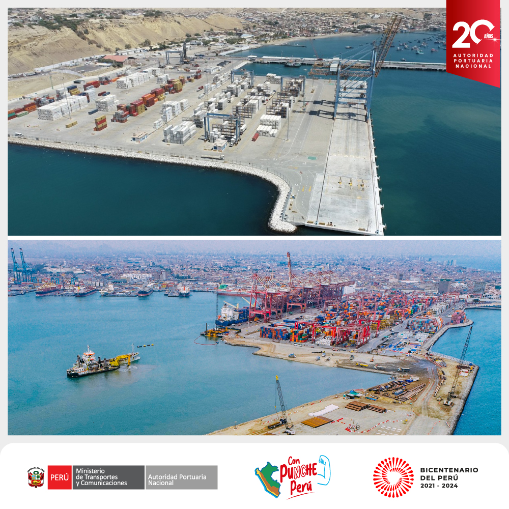 APN_PuertosPeru's tweet image. 🛳 Los puertos del #Callao y #Paita se ubican en las posiciones 35 y 101, respectivamente, entre los puertos de contenedores más eficientes a nivel mundial, de acuerdo con la tercera edición del Índice Mundial de Desempeño de Puertos de Contenedores #CPPI del año 2022.