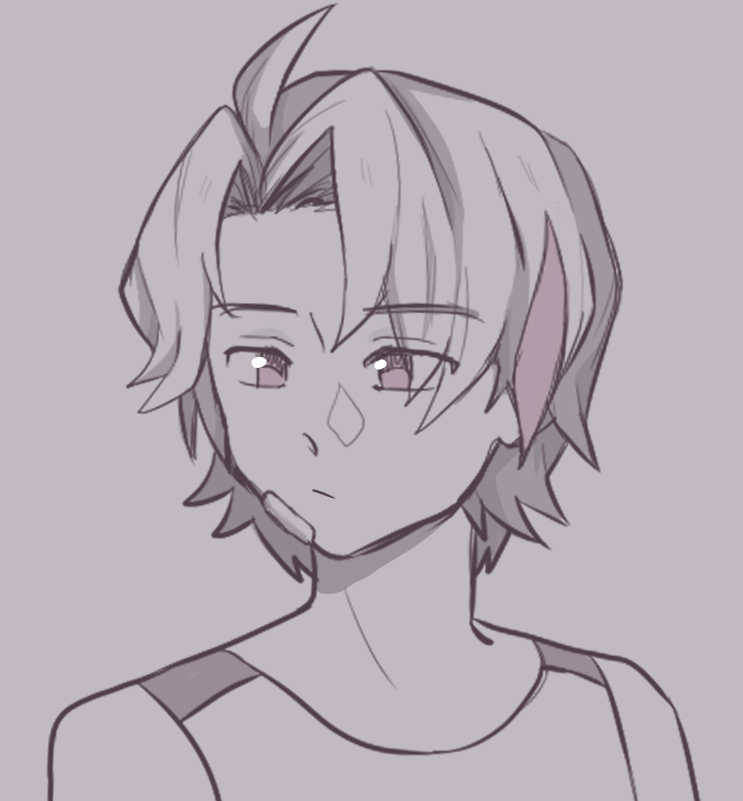 xTokaa's tweet photo. Short hair, yay or nay? Hahaha, degen hours doodle π #xTokART https://t.co/cCFF7EQdNq