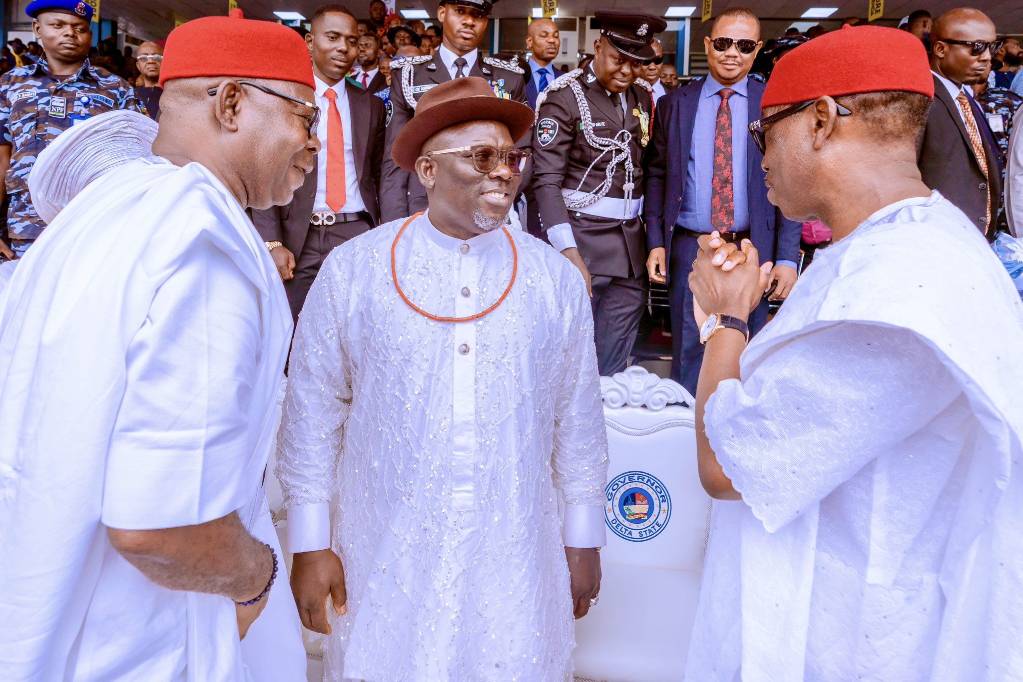 FxULfcwWAAwt2ME?format=jpg&name=large May 29:  Tinubu and 28 Nigerian Governors sworn in offices (Photos)