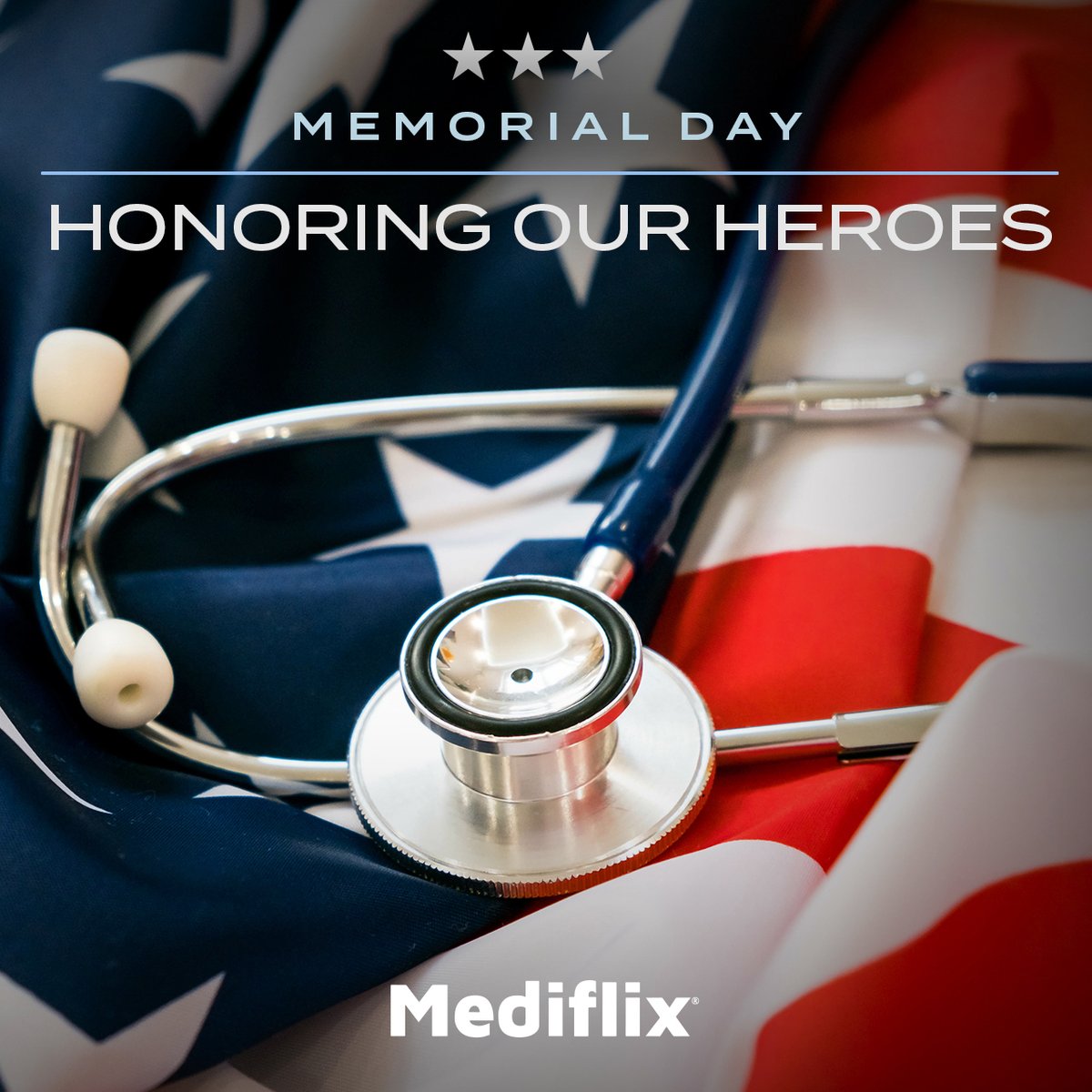 We take pause on this important day to honor all those who paid the ultimate sacrifice and lost their lives while serving and defending our country and the freedoms we enjoy as Americans. 

#MemorialDay #MilitaryAppreciationMonth #Mediflix