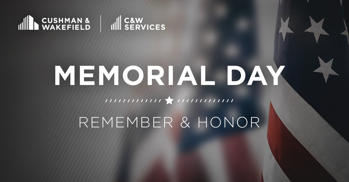 On Memorial Day, we reflect on the price of freedom - as it is not free. We remember and honor the sacrifices of our veterans, military families, spouses and service members.