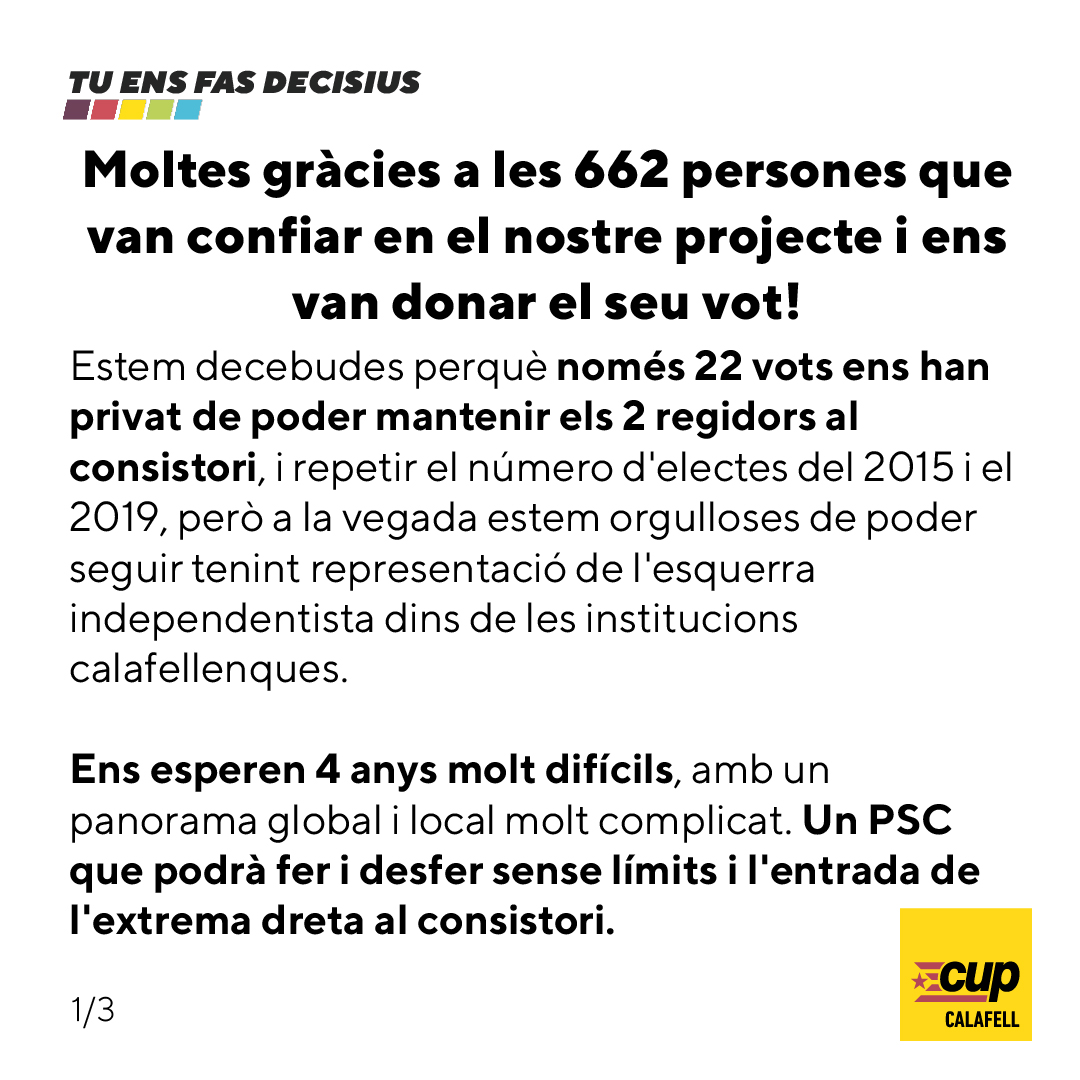 CUP Calafell tweet media