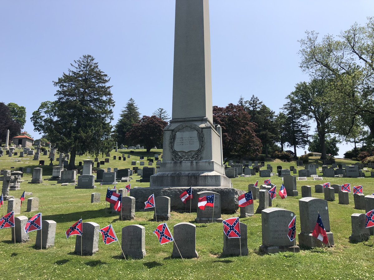 New York is proud of their confederate heroes on Memorial Day! #ny #nyc #memorialday #csa #dixie #va #history #MemorialCup2023