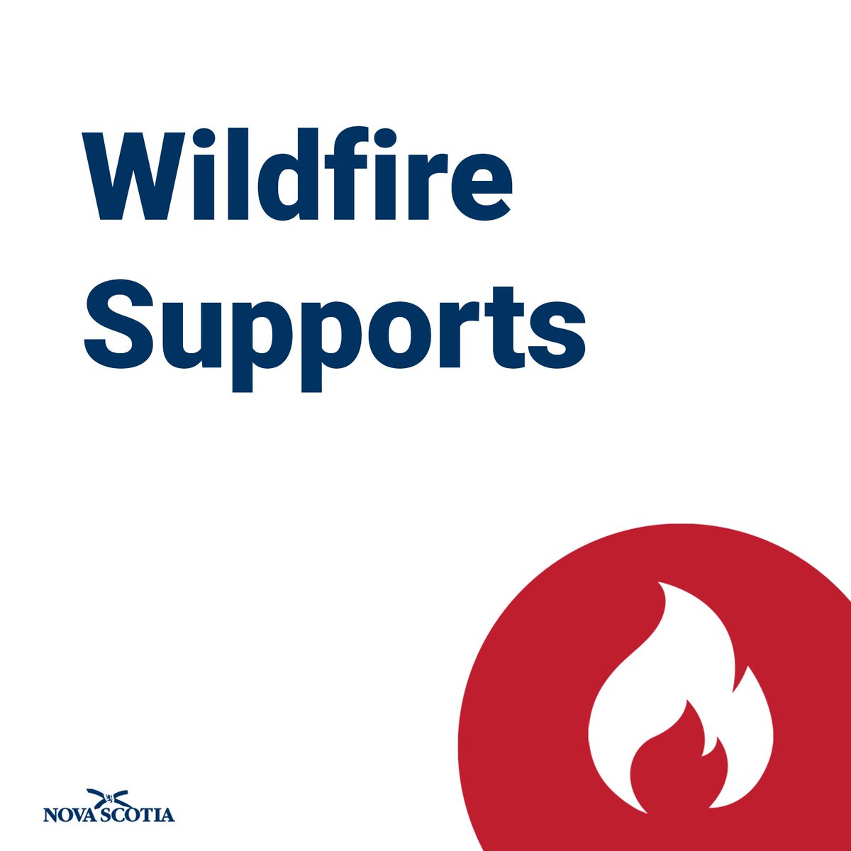 We will provide $500 to every household required to evacuate because of recent fires in Halifax Regional Municipality and Shelburne County.

The funding will be administered through the Canadian Red Cross. #novascotia