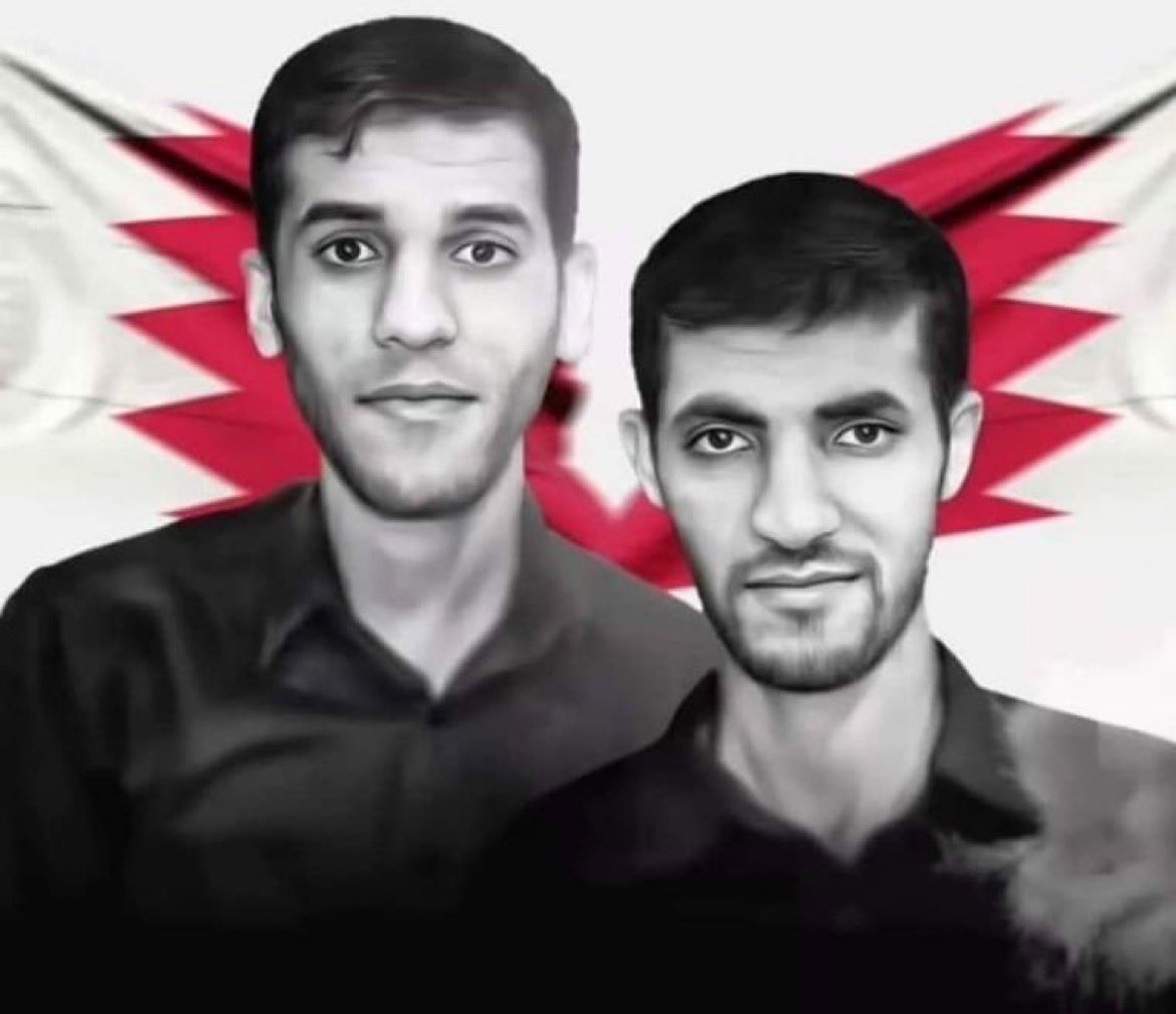 تنفيذ حكم القتل بحق الشابين البحرينيين #صادق_ثامر و #جعفر_سلطان وقع على قلبي كوقوع المطر على الأرض القاحلة.
سعيد جدًا بنزول سيف الشريعة على رقاب أعداء الله، كلاب جهنم.
#البحرين #المنامة