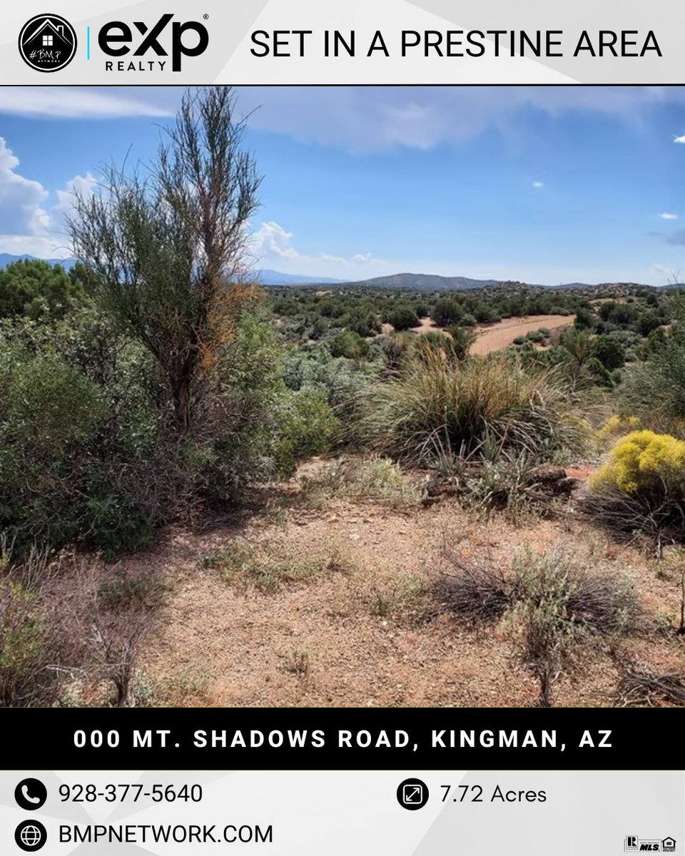 ⭐⭐ Set in a Pristine Area ⭐⭐

More Info: linke.to/zCXls9

Has some of the best views. 

Kingman, AZ

#RealEstate #Realtor #ForSale #LandForSale #LotsForSale #BuildYourDreamHome #eXpRealty #NewListing #Property #BMPNetwork