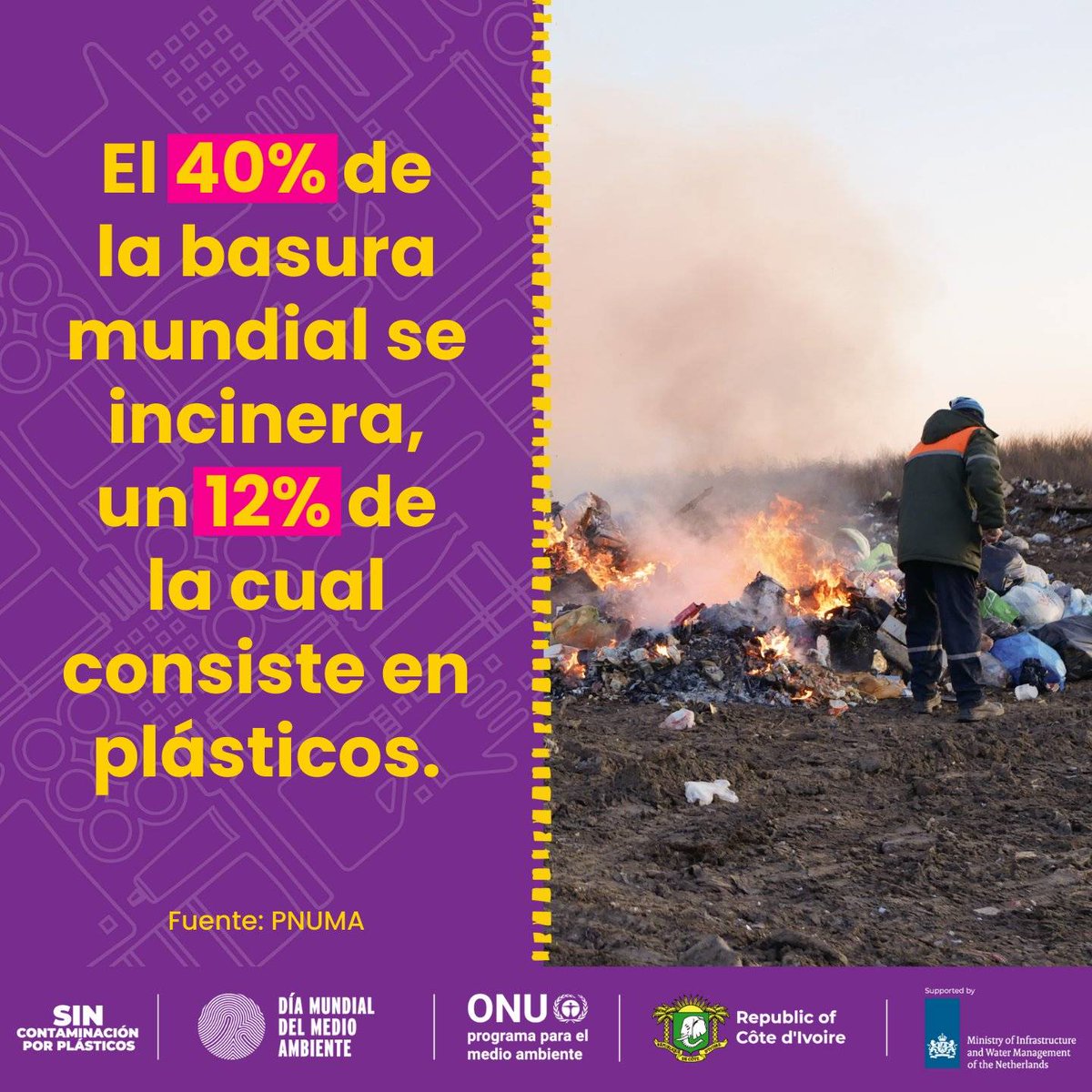 TierraVivaVzla's tweet image. La exposición al plástico puede atentar contra la salud humana, ya que perjudica la fertilidad, el metabolismo y el sistema nervioso

Súmate al #DíaMundialDelMedioAmbiente y exige soluciones mundiales para lograr un 🌎 
#SinPlásticos

ow.ly/bC7c50OyIr5
vía @unep_espanol
