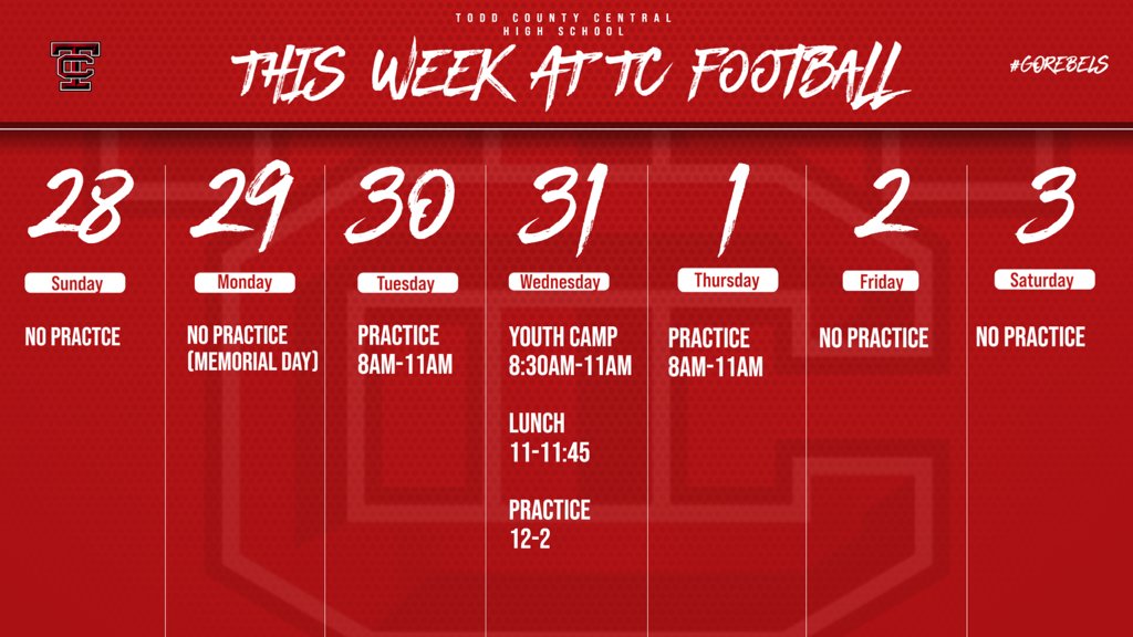 Todd County Central High School Football tweet media