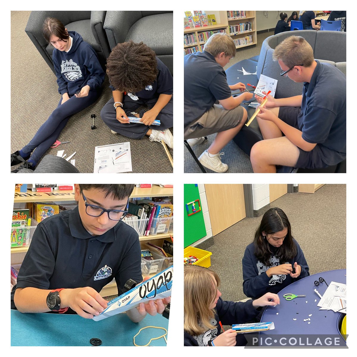 gilchristkr's tweet photo. Grade 8 students @saopmilton1 had a great time building OYAP elastic powered cars! Great discussions on career opportunities in the trades 🧰 and apprenticeships! Such great enthusiasm! @HCDSBPathways @RSagarese @MrsThomasMusic @Ms_tmorgan https://t.co/UpztMEZdH8