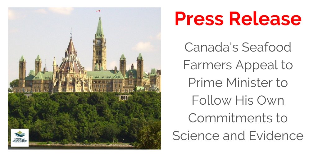 Released Today: Read our open letter to the Prime Minister - DFO Minister’s Actions Contradict Government Commitments, Undermining Economic Development and Damaging Trust of Canadians. aquaculture.ca/news-releases/…