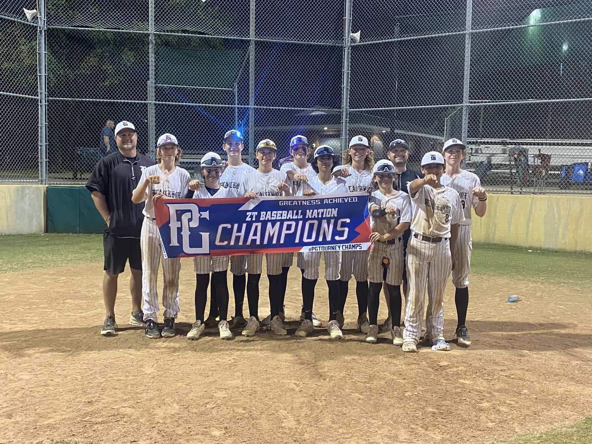 Congratulations Aledo Blacksox Mulkey. 2023 Perfect Game Salute for the Troops 13U AAA champions.
<a href="/AledoBlacksox/">Texas Blacksox fka Aledo Blacksox Baseball Club</a> <a href="/PerfectGameUSA/">Perfect Game USA</a>